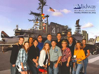 TAG Meeting in San Diego! Discovery group's trip to the Midway ship!