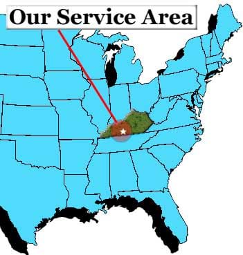 Star*Tel Systems Service Area Map